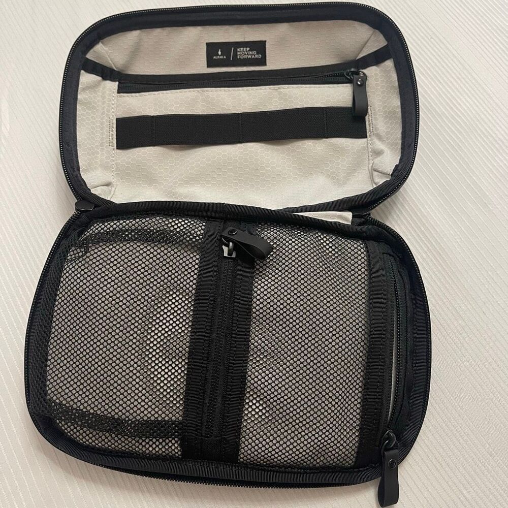 Alpaka Elements Tech Solid Black Case Pouch Tech … - image 5